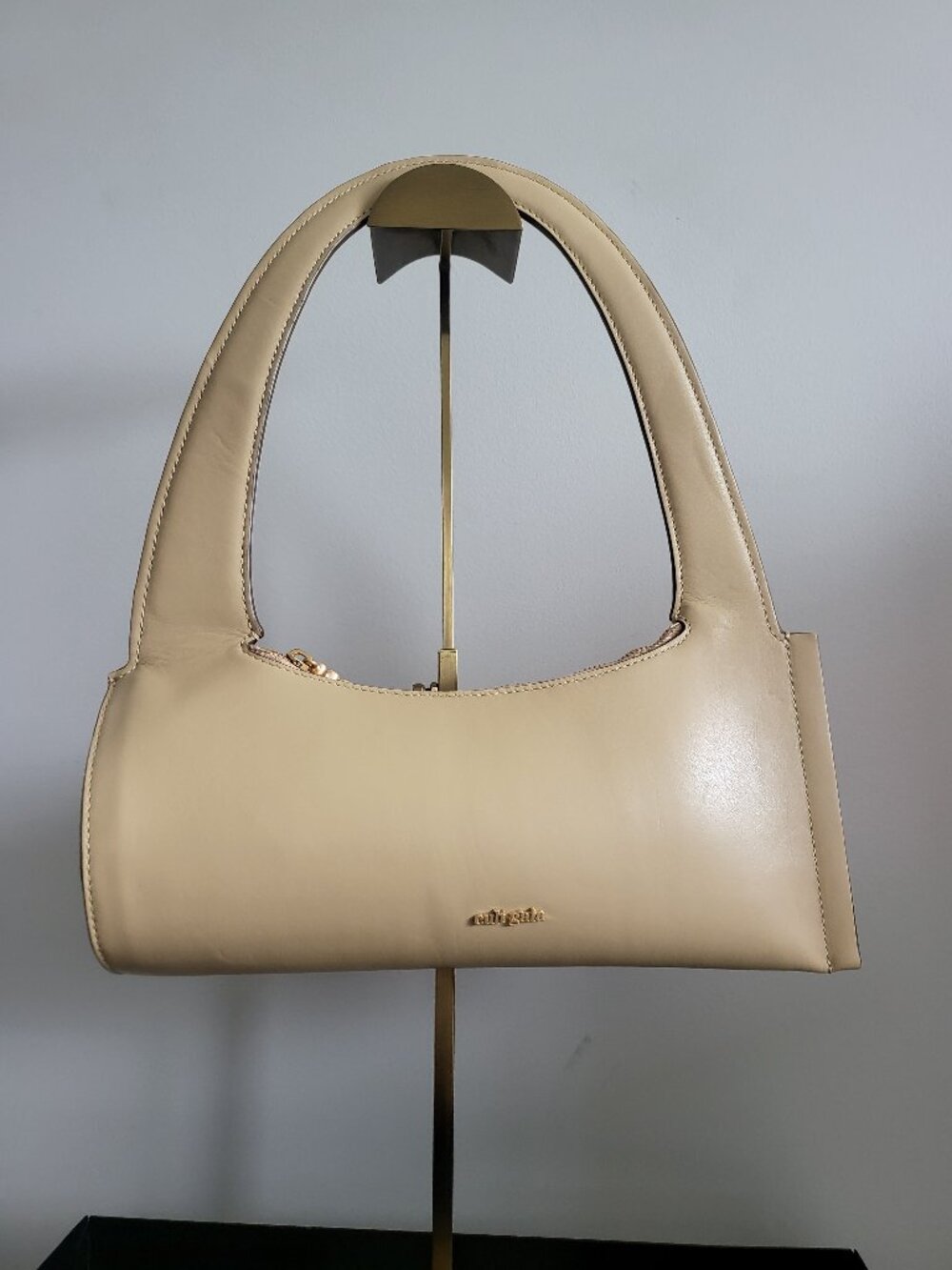 Cult Gaia Claudette Beige Shoulder Bag